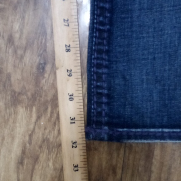 Rock Revival Women's 26 Stephanie Bootcut Embellished Purple Accents NWOT - Picture 10 of 10